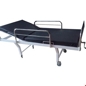 tempat tidur rumah sakit crank polywood