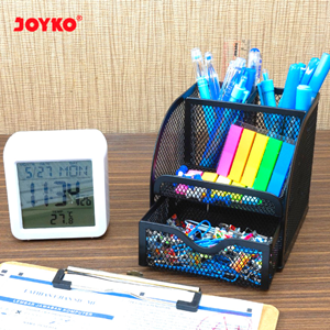 desk set / pen holder / tempat alat tulis jaring