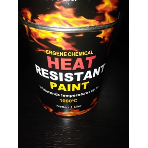 cat tahan panas 1000 derajat ergene chemical resistant paint 1 liter