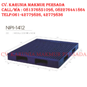 pallet plastik rabbit npi - 1412 rabbit npi-1412