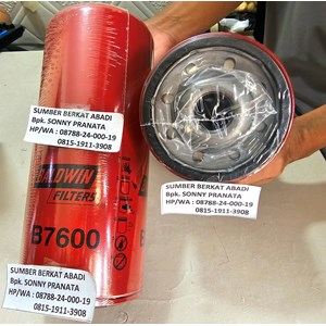 baldwin b76 b-76 b 76 heavy duty lube spin on oil filter b7600 b 7600-3
