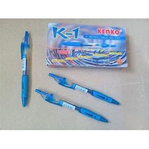 pena pulpen kenko gel ketebelan 0.5mm