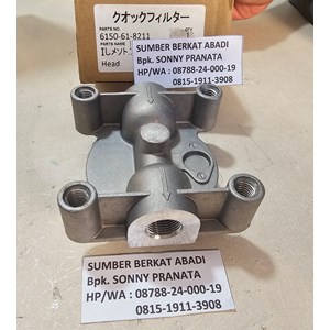 head filter 6150-61-8211 wf2076 kepala filter wf 2076 filter wf-2076-1