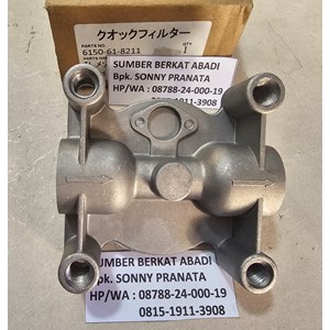 head filter 6150-61-8211 wf2076 kepala filter wf 2076 filter wf-2076-3