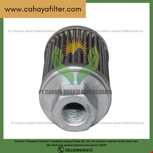 pump truck hydraulic oil suction filter