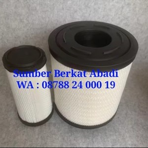 air filter 2414656 2414659 filter udara - complete set - outer + inner-1