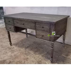 meja gefah rustic kerajinan kayu-1