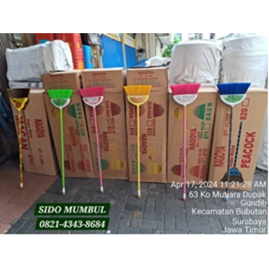 sapu nilon bunga daun peacock macan durian naga karakter love