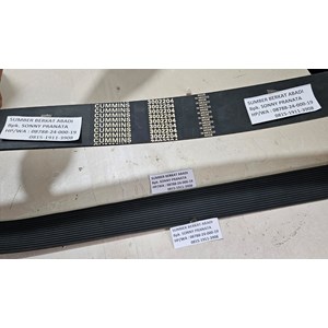 cummins 3002204 v-belt 3807305 fan belt -kta19 kta38 kta50 qsk19 qsk38-3