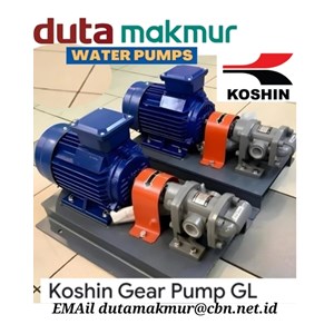 koshin gear pump gl
