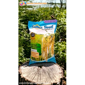kemasan plastik full color printing untuk benih padi 5kg-2