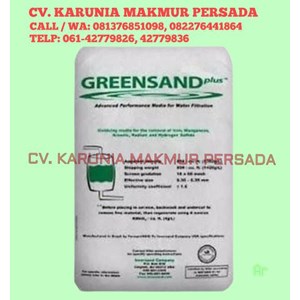 manganese greensand plus bahan untuk penjernihan air