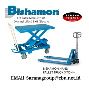 bishamon hand pallet truck