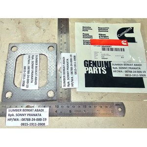 cummins 3043097 gasket 3081823 exhaust manifold 205196 - kta19 qsk19-4