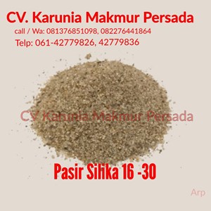 pasir silika 16-30 mesh untuk industri keramik