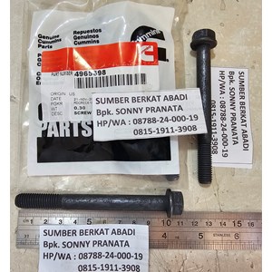 cummins 4965698 screw 4026696 hexagon flange head cap screw 3818121-4