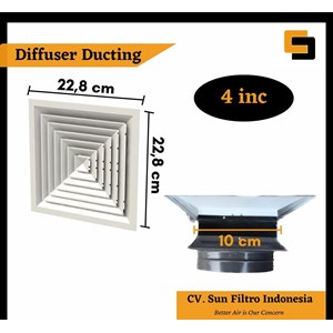 diffuser ac | ducting alumunium