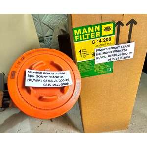 mann c 14 200 c14200 air filter c14 200 c-14-200 c14-200 2116040081
