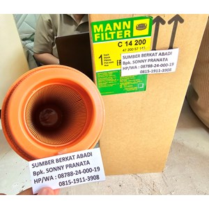 mann c 14 200 c14200 air filter c14 200 c-14-200 c14-200 2116040081-3