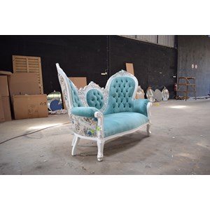 sofa shabby chic cloud blue kerajinan kayu-1