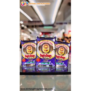 kemasan plastik pe color printing untuk beras 5kg