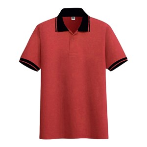 polo shirt strip hitam-2