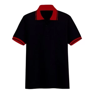kaos polo kerah strip hitam-2