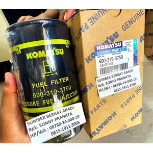 komatsu 600-319-3750 fuel filter 6003193750 filter solar 600 319 3750