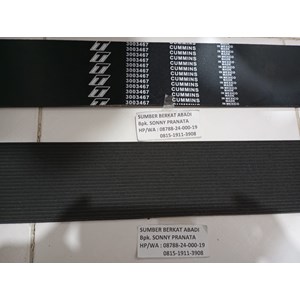 cummins 3003467 fan belt 5413005 v-belt 3807316-7