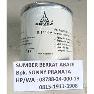 deutz 0117 4696 fuel filter 01174696 - genuine germany-1