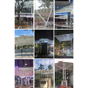 pasang kanopi membran - kanopi minimalis-1