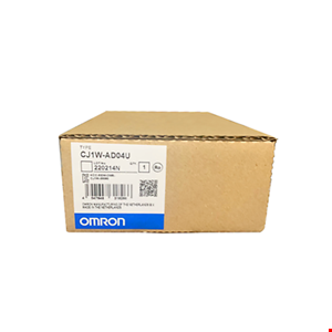 omron plc cj1w-ad04u analog i/o unit