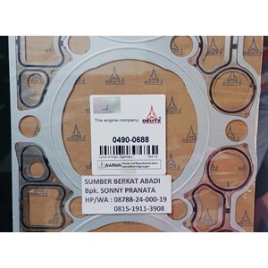 deutz 0490-0688 gasket 04900688 0490 0208 04900208 61-36840-00 174.903