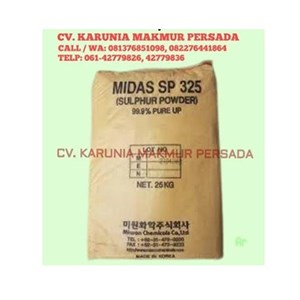 belerang midas 99,9% sulfur 25 kg/zag