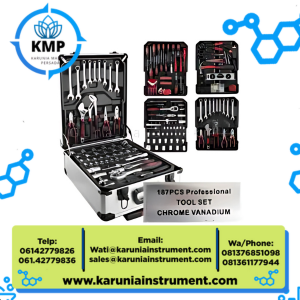 tool set chrome vanadium 187pcs professional