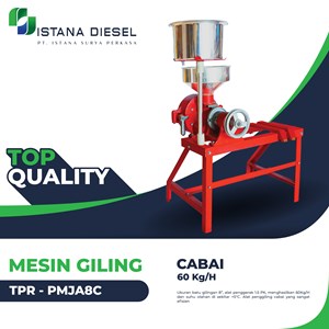 mesin gilingan cabai 8 inch (tpr) pmja-8c