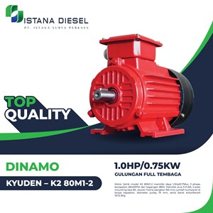 mesin dinamo kyuden - k2 80m1-2