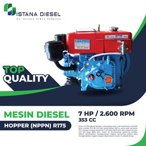 mesin diesel nppn – r175 hopper