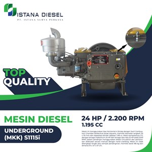 mesin diesel mkk-s1115i [block kotak] underground