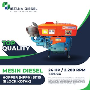 mesin diesel nppn – s1115 hopper [block kotak]