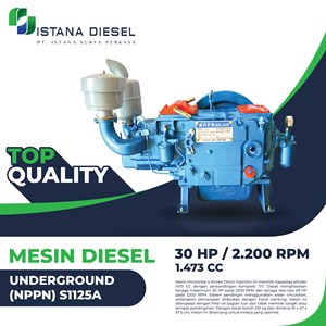 mesin diesel nppn-s1125a underground