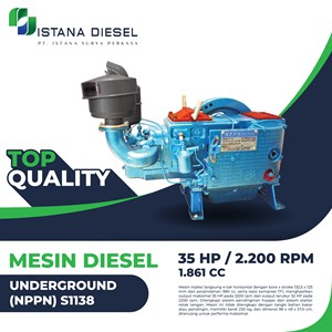 mesin diesel nppn – s1138 underground
