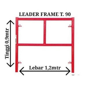 leader frame scaffolding