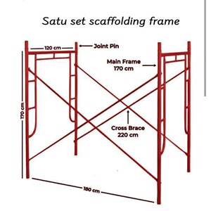 scaffolding set baru