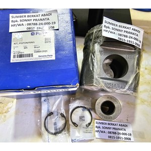 perkins 4115p011 piston - ring set - pin -snap ring 3135m105 - genuine-1