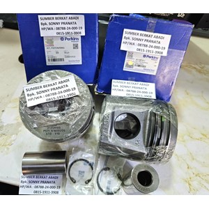 perkins 4115p011 piston - ring set - pin -snap ring 3135m105 - genuine-4