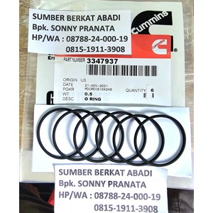 cummins 3347937 seal o-ring 205216 - isi 6 units