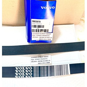 volvo 3883978 v-belt 10pk1695 fan belt 10pk 1695 belt 10 pk 1695-2