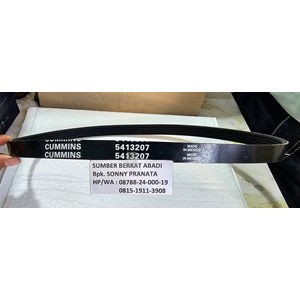 cummins 5413207 v-belt fan belt alternator - 6bt m11 ism11 qsm11-5