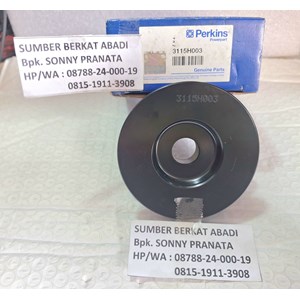 perkins 3115h003 pulley alternator - genuine-6